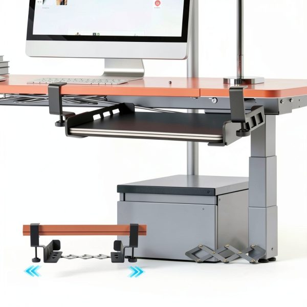 LUKETURE Under Desk Laptop Mount-5