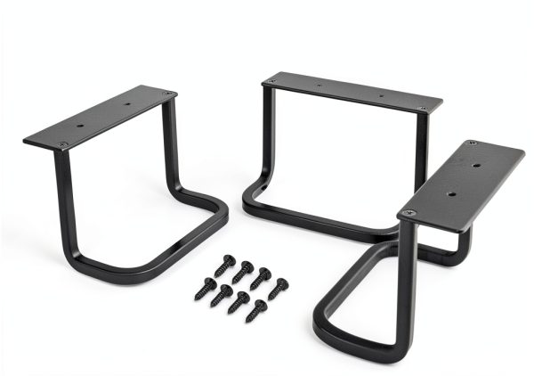 Teridokor 3pcs Under Desk Laptop Mounts Aluminum-4