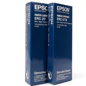 Epson Dot Matrix Printer Ribbons Black ERC-27B-0