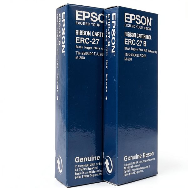 Epson Dot Matrix Printer Ribbons Black ERC-27B-0