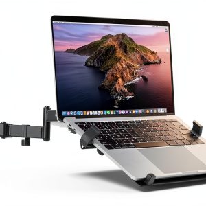 Mount-It! Laptop Pole Mount for Ergonomic Workstation-0