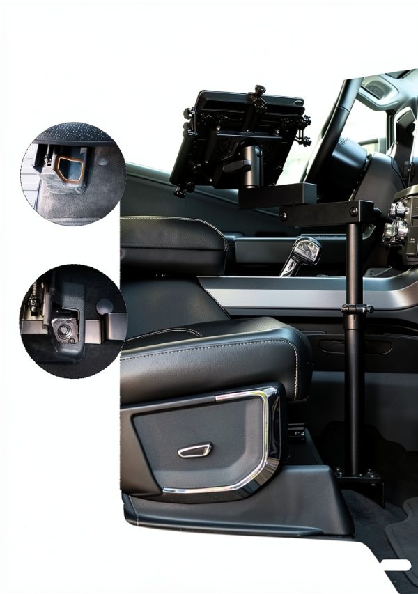 Ford Laptop Mount by MELIPRON Aluminum Steel-1