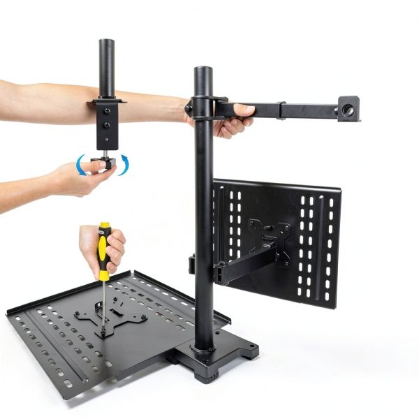 Mount-It Laptop Desk Mount Black Metal-3