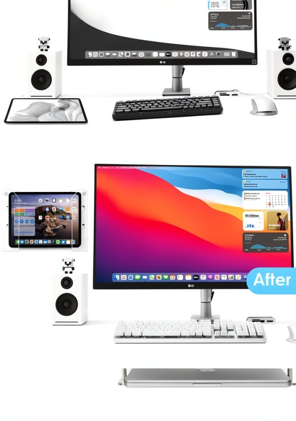 HaoHaio Laptop Wall Mount Holder-3
