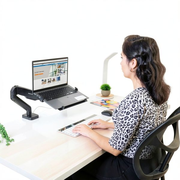 Laptop VESA Tray Mount-It! Adjustable Mount-2