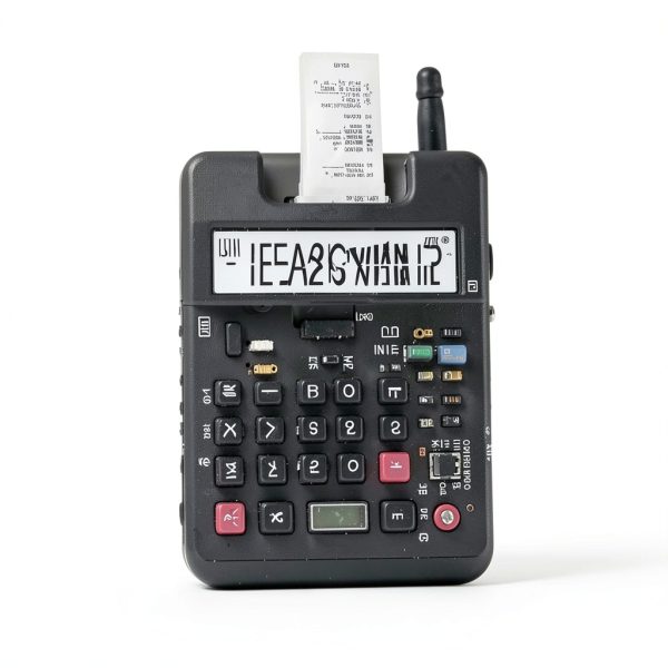 IR40T calculator ink roller LinkDocs dual color for office-1