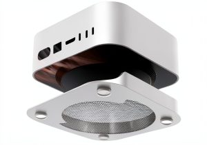 Mac Mini M4 Mount by Lvseeman Aluminum Laptop Stand-0