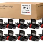 IR40T Calculator Ribbon myCartridge Black Red-0