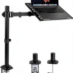 Mount-It Laptop Desk Mount Black Metal-0