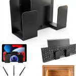 Wall Mount by NOTMBESTM Metal Laptop Shelf Black-0