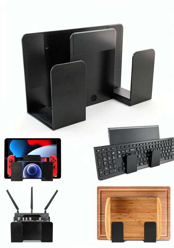 Wall Mount by NOTMBESTM Metal Laptop Shelf Black-0