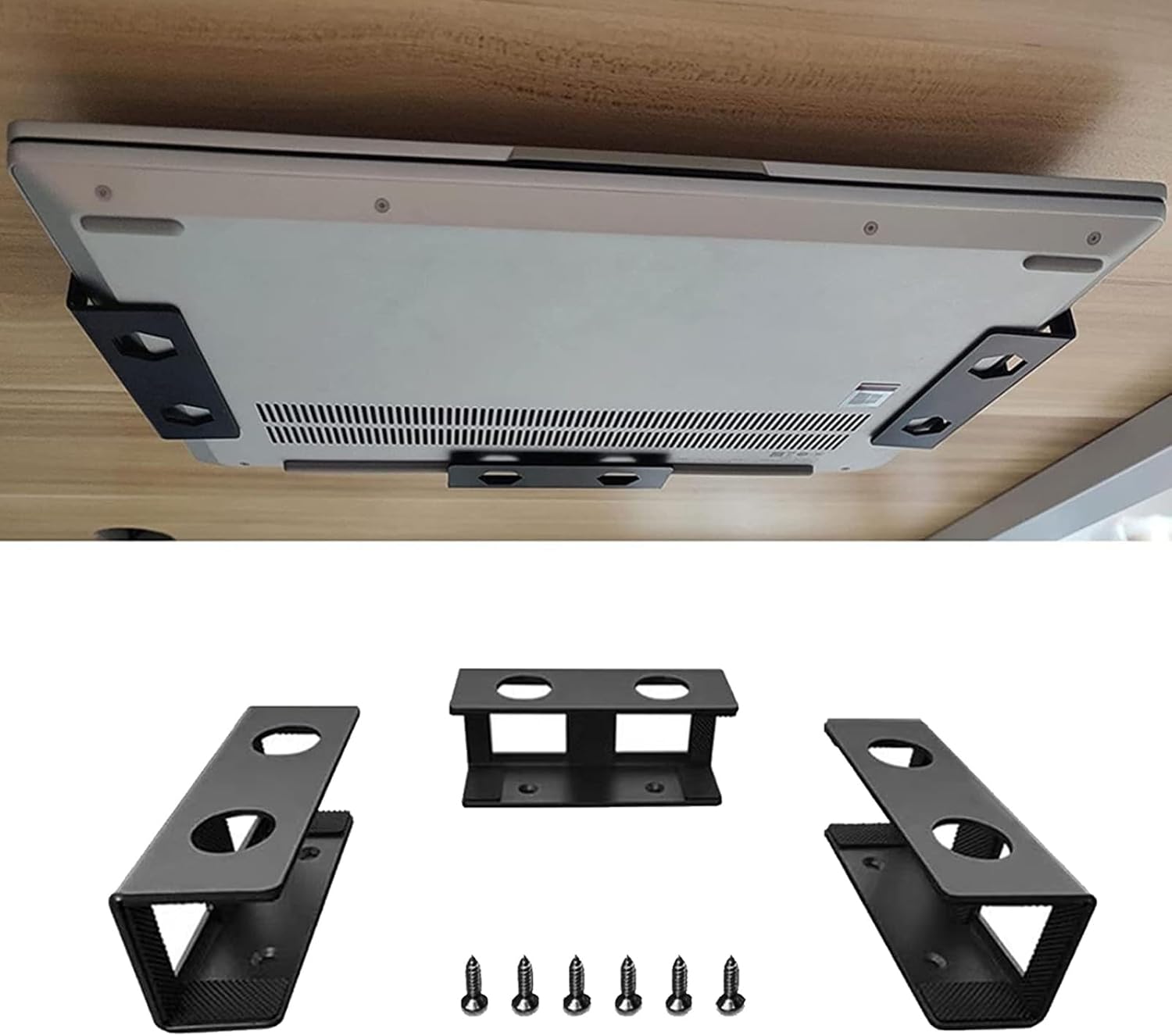 'ZenQeek under desk laptop mount'