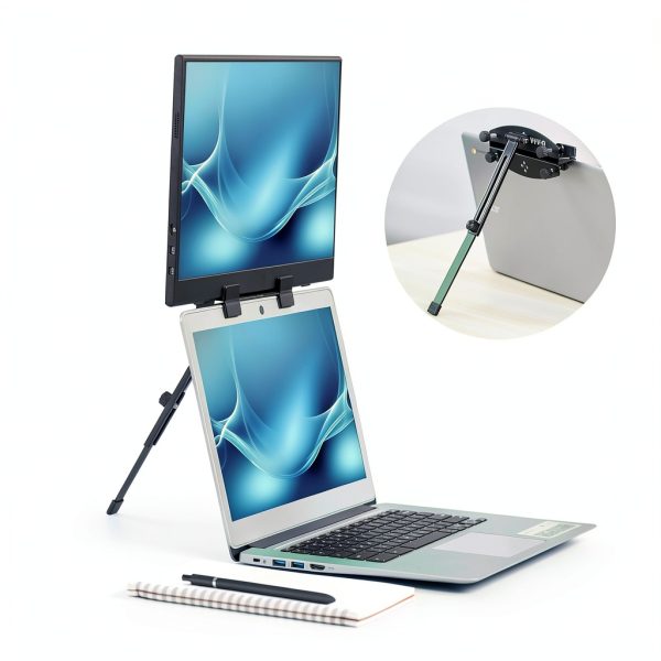 VIVO Portable Laptop Monitor Holder for Black STAND-PM01A-1