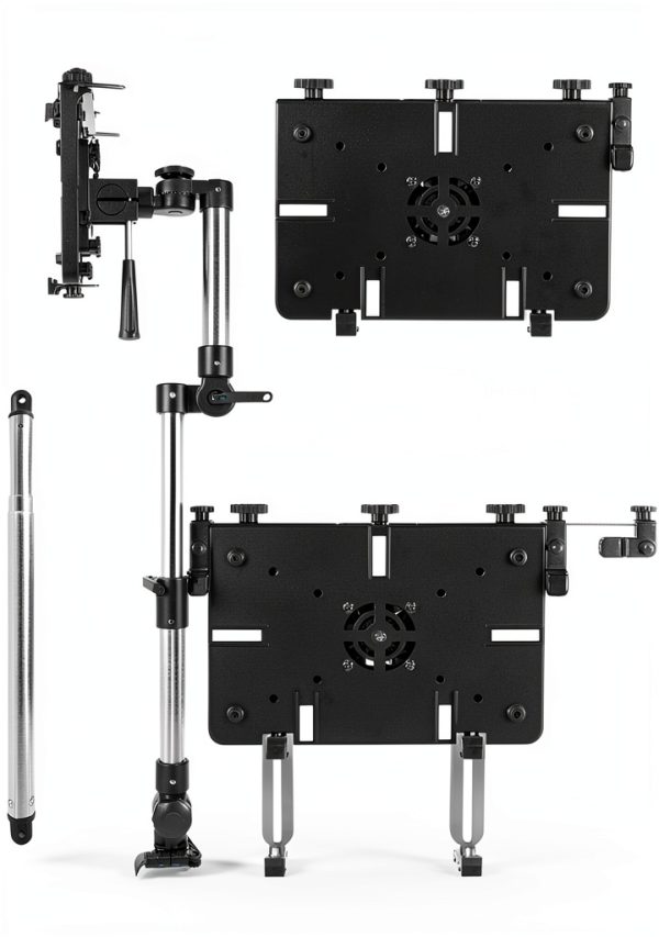 Mount-It! Laptop Car Mount Steel Adjustable 17in for Field-5