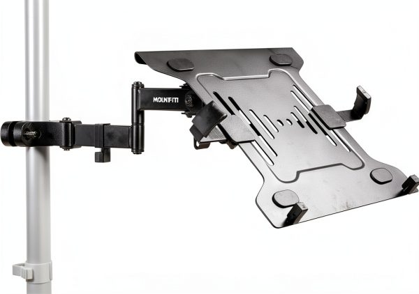 Mount-It! Laptop Pole Mount for Ergonomic Workstation-1
