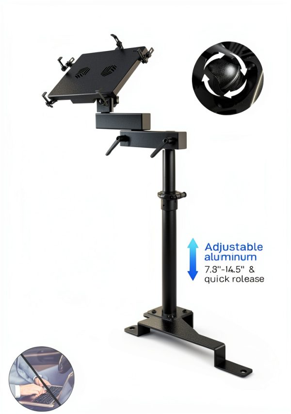 Ford F150 Laptop Mount by SPIRRELAB Aluminum-3