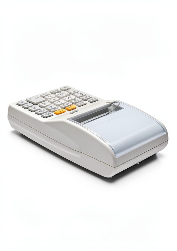 YUANQIMM IR40T Calculator Ribbon Plastic Black Red-3