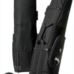 Golf Duffel Bag SLINRKE Black 40L Waterproof Travel Golf Bag-0