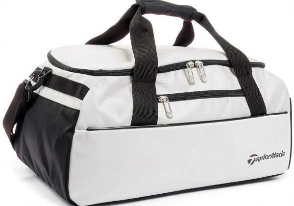 Taylor Made Golf Duffel TD272 Large Polyester Leather with Shoe Pocket-0