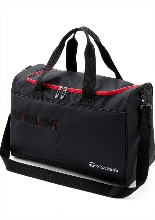 TaylorMade Golf Duffel Bag TJ106 Polyester Synthetic Leather 19.3 x-0