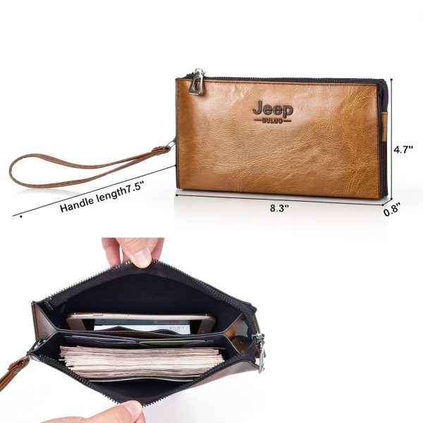 FUGBRO PU Leather Travel Tote with Shoe Pouch and Wallet Carryall-5