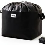 Travel Duffel Bag Pemoupnd Classic Nylon Black Medium Size-0