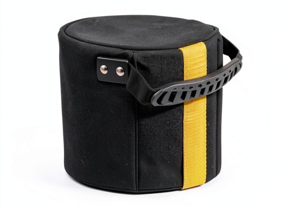 Travel Golf Bag A99 Black/Gold 6‑Way Divider with Wheels and TSA Lock-8