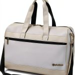 TaylorMade Golf Duffel Bag TJ084 White Synthetic Leather-0