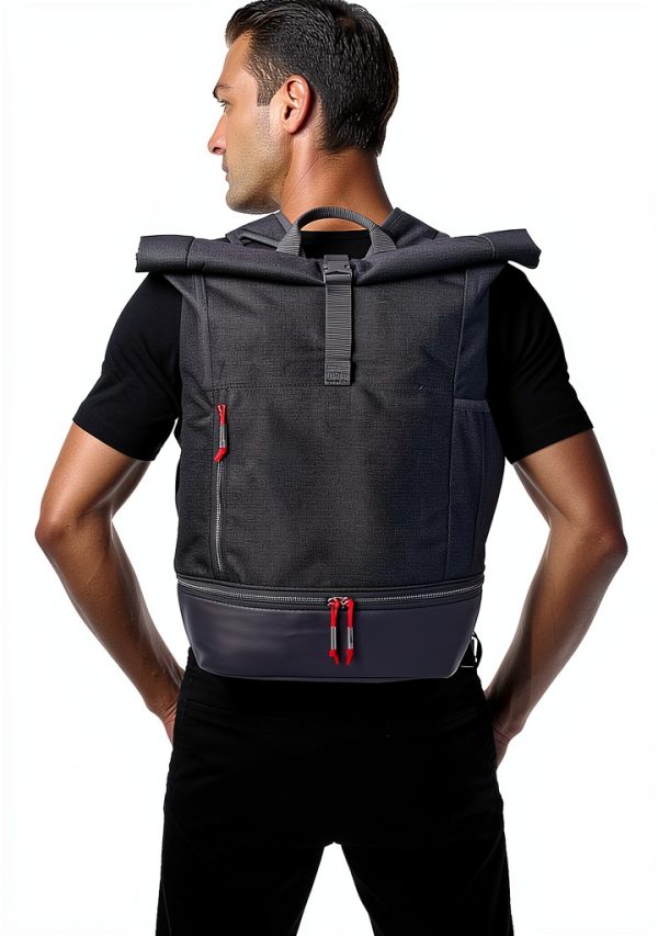 Nike Golf Duffel Bag BA5743-010 Top-Loading Polyester Carryall-3
