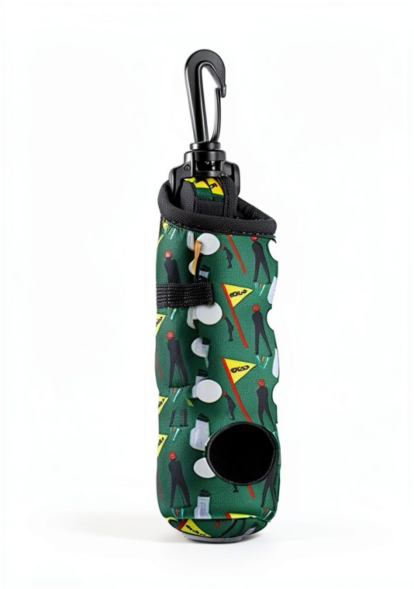 Golf Bag with Hook,Golf Bag Portable Organizer,Golf Accessories - Dark Green-3