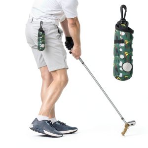 Golf Bag with Hook,Golf Bag Portable Organizer,Golf Accessories - Dark Green-0