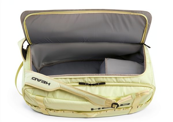 HEAD Pro Tennis Duffle Bag M Liquid Lime Anthracite 24L-2