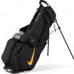 Nike Air Hybrid Golf Bag Black/Gold with Detachable Max Air Straps-0
