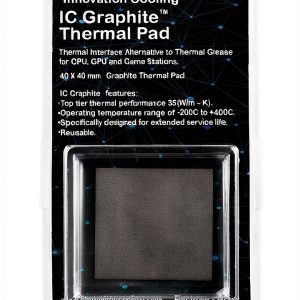Graphite Thermal Pad – Permanent Replacement for Thermal Paste/Grease (40 X 40mm)-0